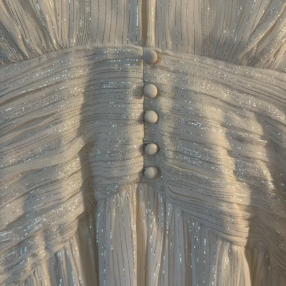 Rococo Sand True Mini Dress Sand White - Size Small - Picture 10 of 13